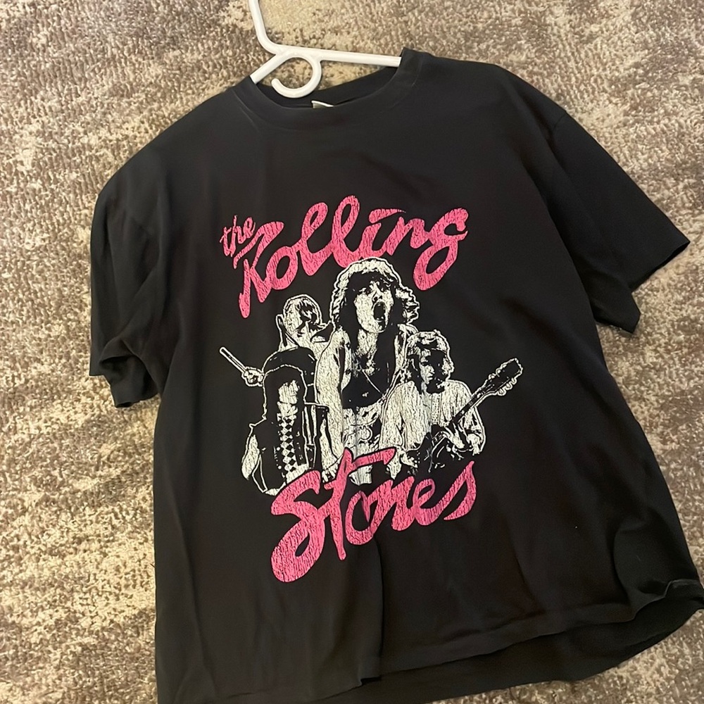 The Rolling Stones shirt